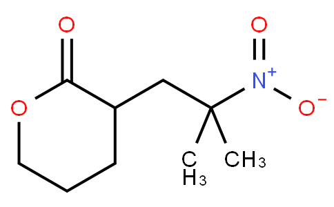 3-(2-methyl-2-nitropropyl)tetrahydro-2H-pyran-2-one