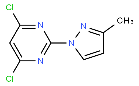 4,6-dichloro-2-(3-methyl-1H-pyrazol-1-yl)pyrimidine