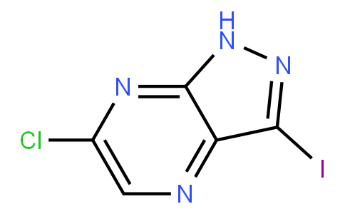 6-chloro-3-iodo-1H-pyrazolo[3,4-b]pyrazine