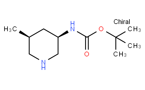 tert-butyl N-[(3R,5S)-5-methylpiperidin-3-yl]carbamate