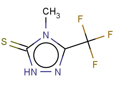 4-Methyl-5-(trifluoromethyl)-1,2,4-triazolin-3(2h)-thione