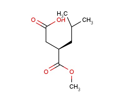 (R)-2-isobutylsuccinic acid-1-methyl ester