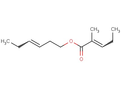 Cis-3-hexenyl 2-methyl-2-pentenoate