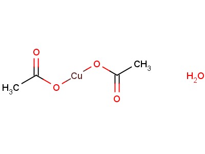 Copper(ii) acetate monohydrate