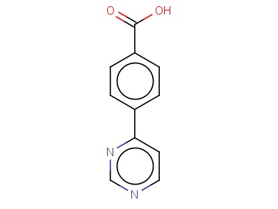 4-(4-Pyrimidinyl)benzoic acid