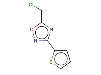 5-(Chloromethyl)-3-(2-thienyl)-1,2,4-oxadiazole