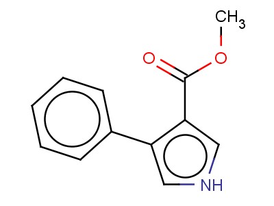 4-Phenyl-1h-pyrrole-3-carboxylic acid methyl ester