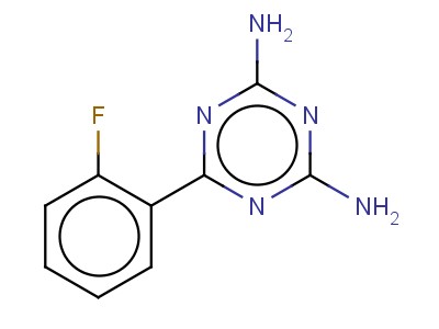 2,4-Diamino-6-(2-fluorophenyl)-1,3,5-triazine