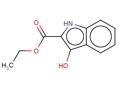 3-Hydroxy-1h-indole-2-carboxylic acid ethyl ester