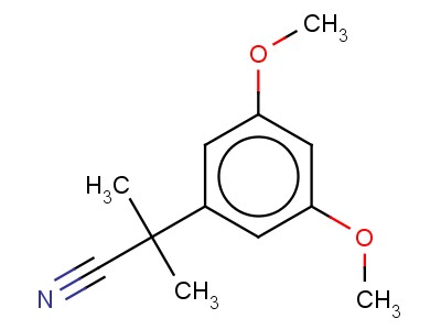 2-(3,5-Dimethoxy-phenyl)-2-methyl-propionitrile