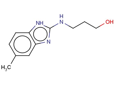 3-(5-Methyl-1h-benzoimidazol-2-ylamino)-propan-1-ol