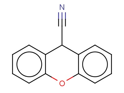 Xanthene-9-carbonitrile