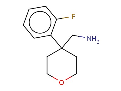 C-[4-(2-fluoro-phenyl)-tetrahydro-pyran-4-yl]-methylamine