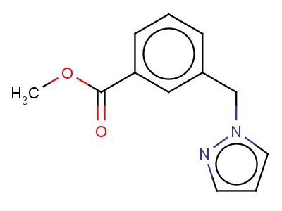 Methyl 3-(1h-pyrazol-1-ylmethyl)benzoate