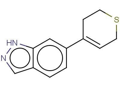 6-(3,6-Dihydro-2h-thiopyran-4-yl)-1h-indazole