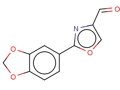 2-Benzo[1,3]dioxol-5-yl-oxazole-4-carbaldehyde