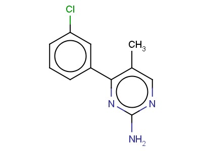 4-(3-Chlorophenyl)-5-methylpyrimidin-2-amine