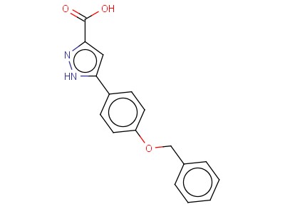 5-(4-Benzyloxyphenyl)-1h-pyrazole-3-carboxylic acid