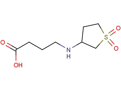 4-(1,1-Dioxo-tetrahydro-1-thiophen-3-ylamino)-butyric acid