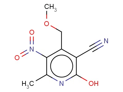 2-Hydroxy-4-methoxymethyl-6-methyl-5-nitronicotinonitrile