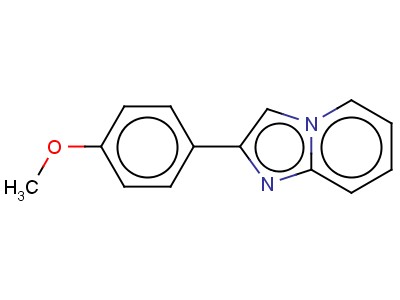 4-Imidazo[1,2-a]pyridin-2-ylphenyl methyl ether