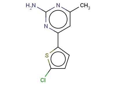 4-(5-Chloro-2-thienyl)-6-methyl-2-pyrimidinamine
