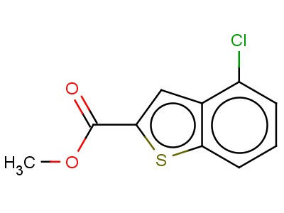 4-Chloro-benzo[b]thiophene-2-carboxylic acid methyl ester