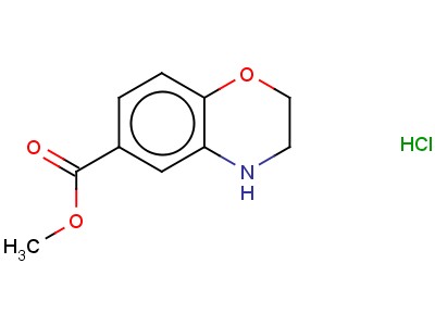 3,4-Dihydro-2h-benzo[1,4]oxazine-6-carboxylic acid methyl ester hydrochloride