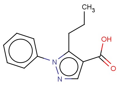 1-Phenyl-5-propyl-1h-pyrazole-4-carboxylic acid