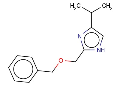 2-Benzyloxymethyl-4-isopropyl-1h-imidazole