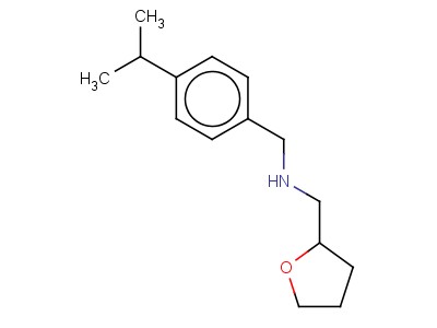 (4-Isopropyl-benzyl)(tetrahydrofuran-2-yl-methyl)amine