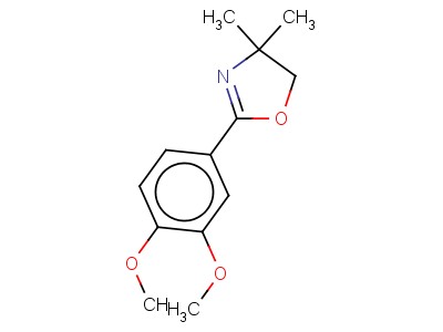 2-(3,4-Dimethoxyphenyl)-4,4-dimethyl-4,5-dihydro-1,3-oxazole