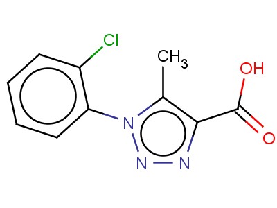 1-(2-Chloro-phenyl)-5-methyl-1h-[1,2,3]triazole-4-carboxylic acid