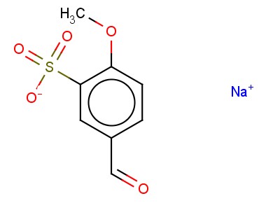4-Methoxybenzaldehyde-3-sulfonic acid sodium salt