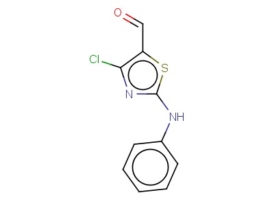 4-Chloro-2-phenylamino-thiazole-5-carbaldehyde