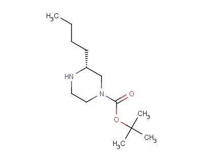 (R)-1-boc-3-butyl-piperazine