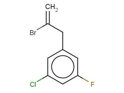 2-Bromo-3-(3-chloro-5-fluorophenyl)-1-propene