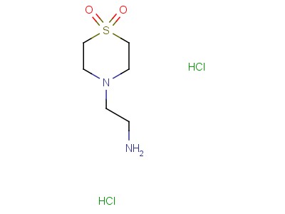 4-Thiomorpholineethylamine 1,1-dioxide dihydrochloride