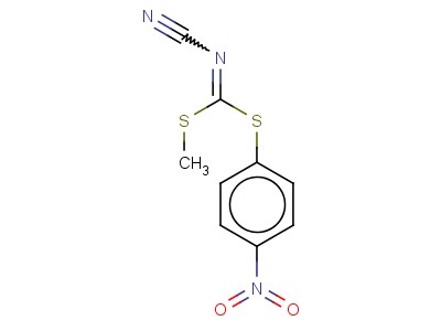 Methyl (4-nitrophenyl)cyanocarbonimidodithioate