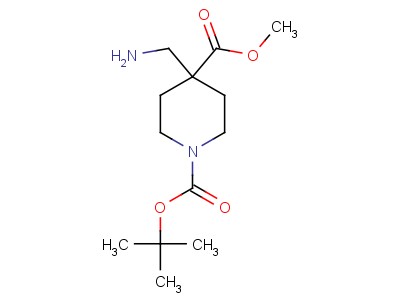 Methyl 4-aminomethyl-1-boc-piperidine-4-carboxylate