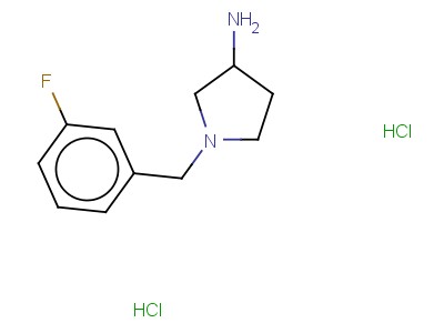 1-(3-Fluoro-benzyl)-pyrrolidin-3-ylamine dihydrochloride