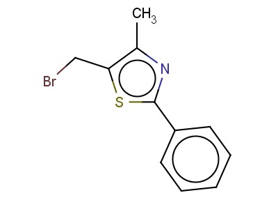 5-(Bromomethyl)-4-methyl-2-phenyl-1,3-thiazole