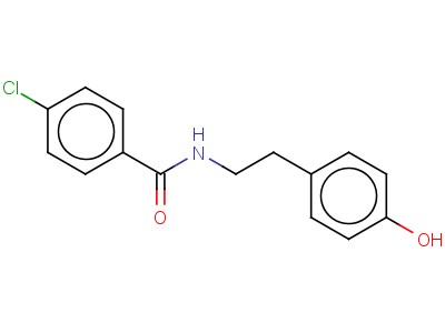N-(4-chlorobenzoyl)-tyramine
