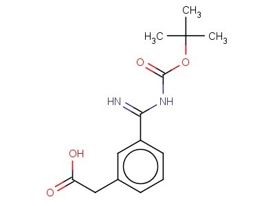 [3-(tert-butoxycarbonylamino-imino-methyl)-phenyl]-acetic acid