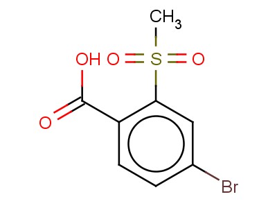 4-Bromo-2-(methylsulfonyl)benzoic acid