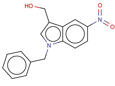 (1-Benzyl-5-nitro-1h-3-indolyl)methanol