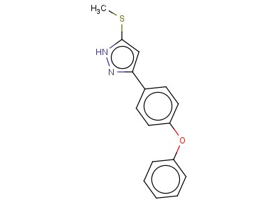 5-(Methylthio)-3-(4-phenoxyphenyl)-1h-pyrazole