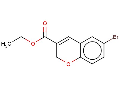 6-Bromo-2h-chromene-3-carboxylic acid ethyl ester