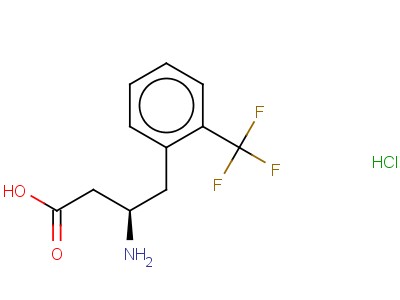 (R)-3-amino-4-(2-trifluoromethylphenyl)butanoic acid hydrochloride