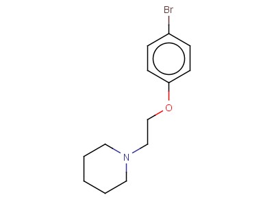 1-[2-(4-bromo-phenoxy)-ethyl]-piperidine